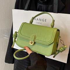 Crocodile Pattern Crossbody Bag for Women