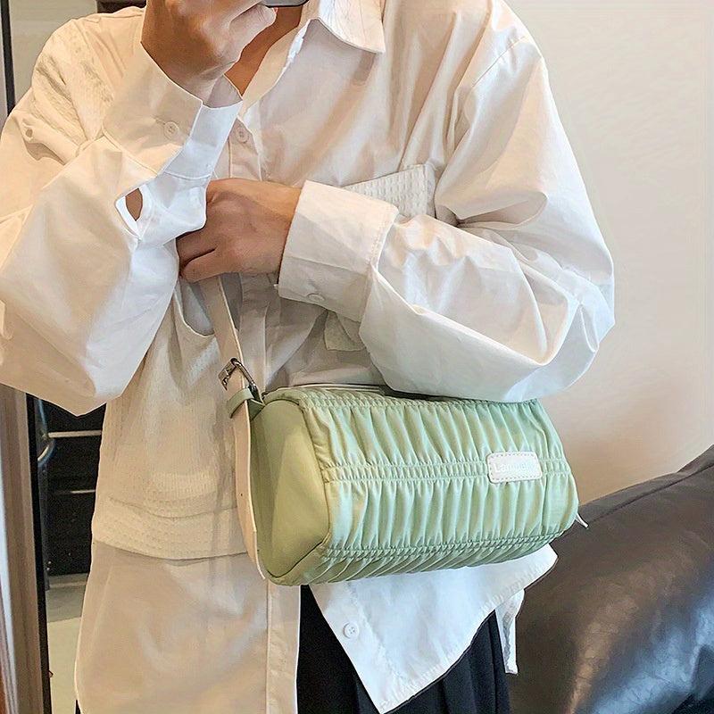 Ruched Cloud Crossbody Bag Quilted Shoulder Bag