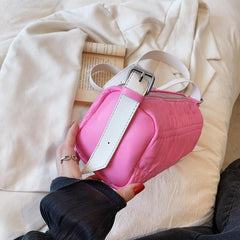 Ruched Cloud Crossbody Bag Quilted Shoulder Bag
