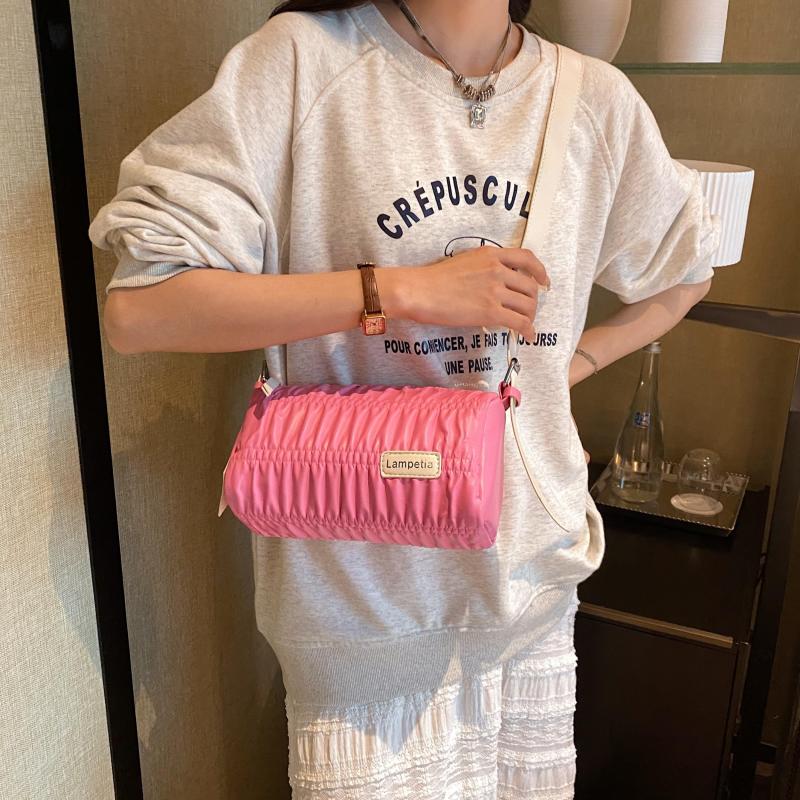 Ruched Cloud Crossbody Bag Quilted Shoulder Bag