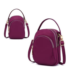 Mini Shoulder Bag Women's Phone Bag Oxford Cloth Crossbody Bag