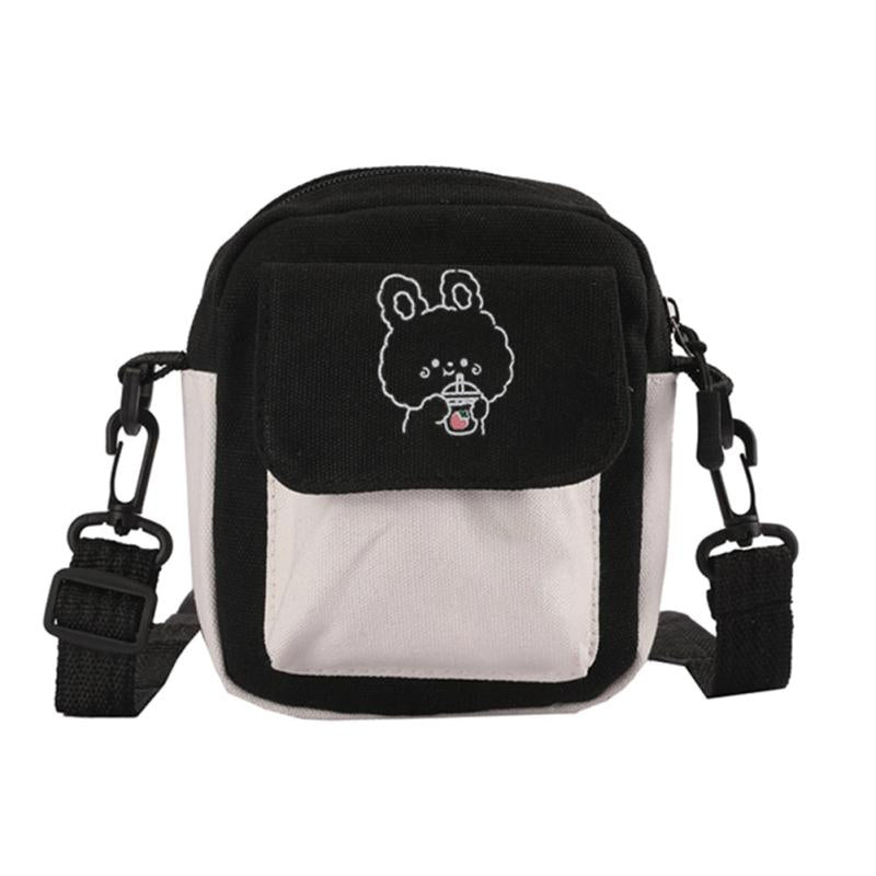 Cartoon Crossbody Bag Small Zipper Shoulder Bag