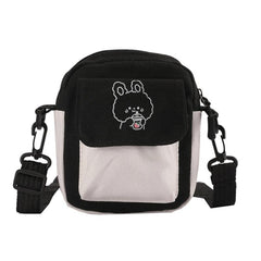 Cartoon Crossbody Bag Small Zipper Shoulder Bag