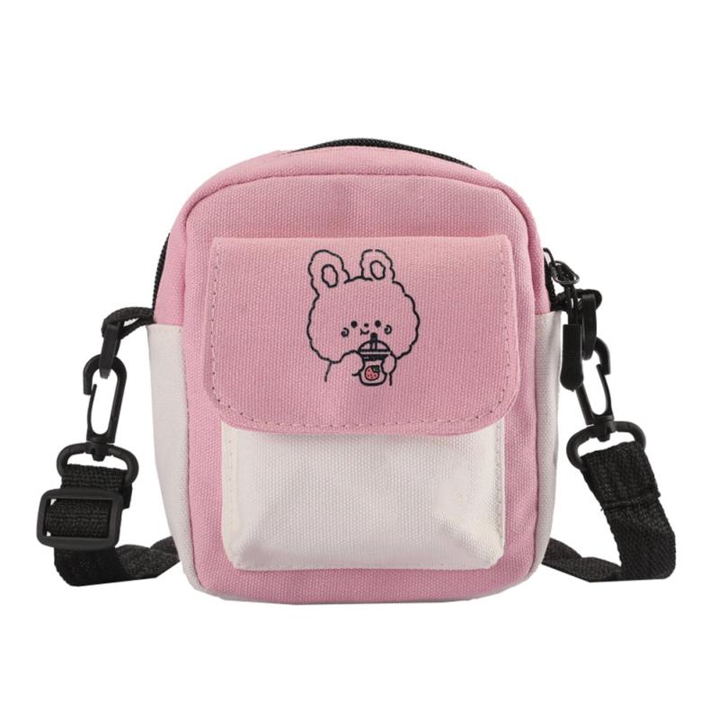 Cartoon Crossbody Bag Small Zipper Shoulder Bag