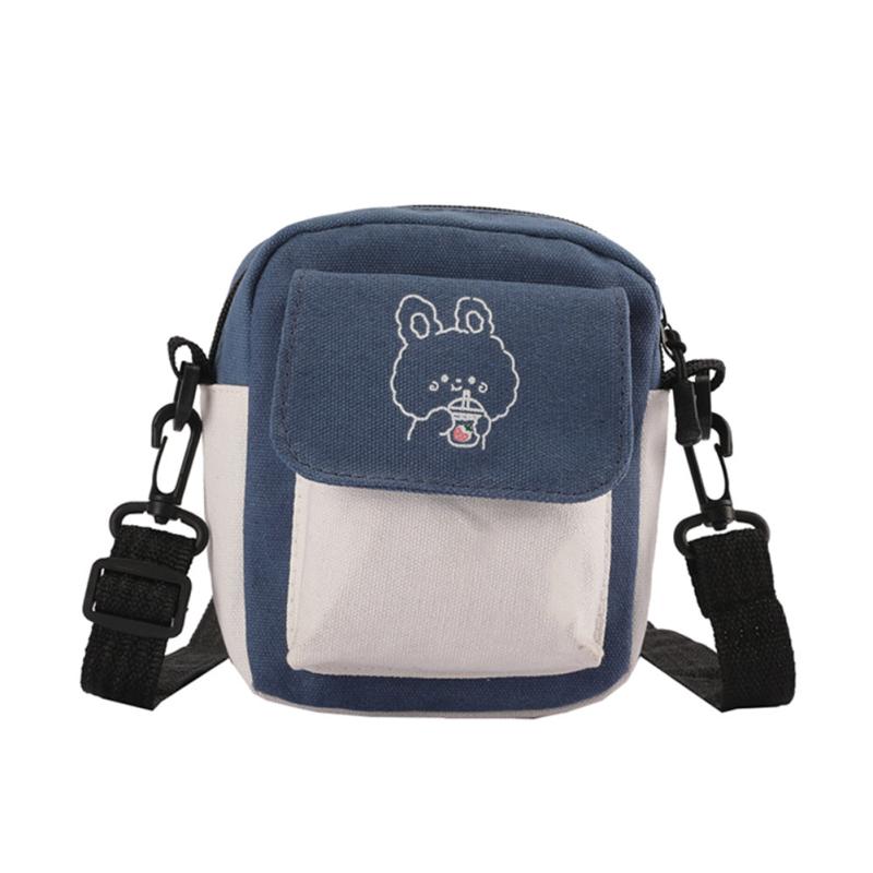 Cartoon Crossbody Bag Small Zipper Shoulder Bag