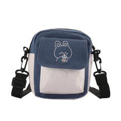 Cartoon Crossbody Bag Small Zipper Shoulder Bag