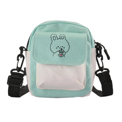 Cartoon Crossbody Bag Small Zipper Shoulder Bag