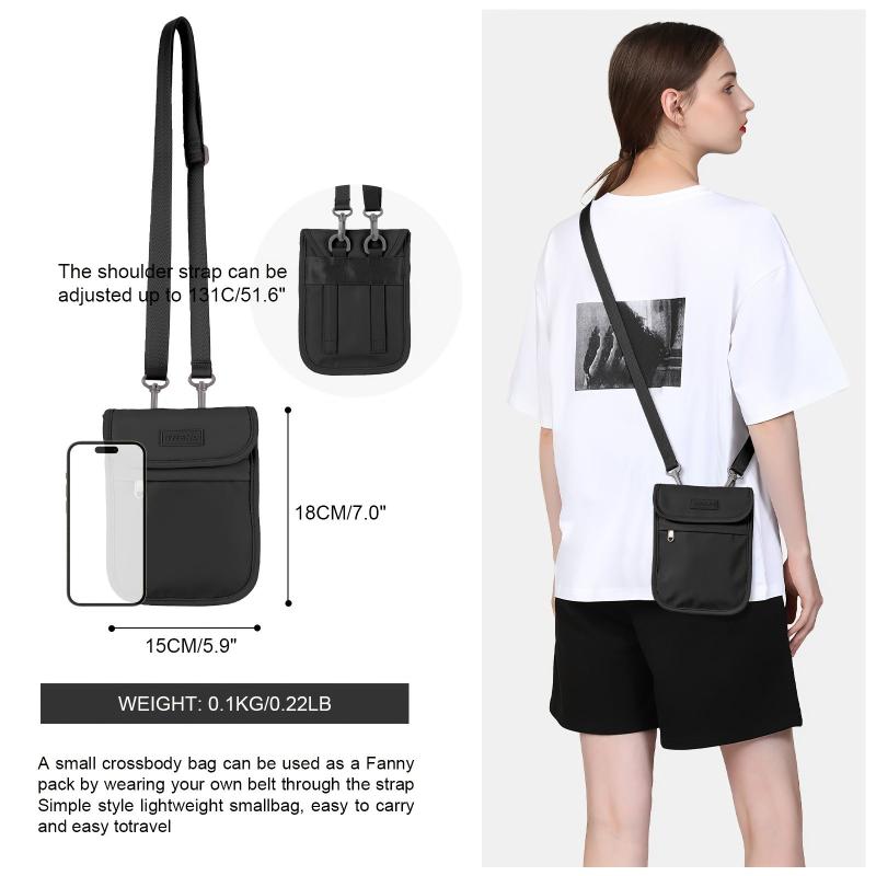 Mini Crossbody Phone Bag Lightweight Shoulder Bag Casual Handbag