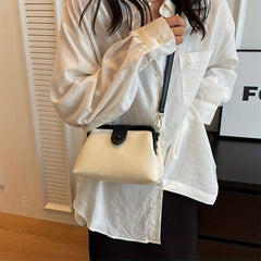 Vintage PU Crossbody Bag Retro Shoulder Phone Bag Women's Casual Handbag