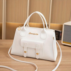 Solid Casual Crossbody Bag for Women, Daily Shoulder Bag & Purse