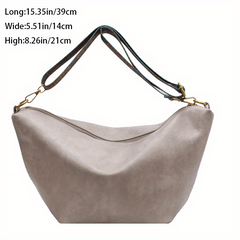 Vintage Ethnic Style Crossbody Bag Women's Faux Leather Shoulder Bag