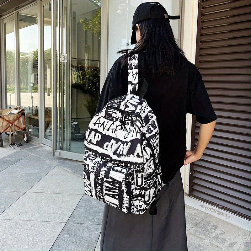 Preppy Backpack School Laptop BookBag for Students Girls