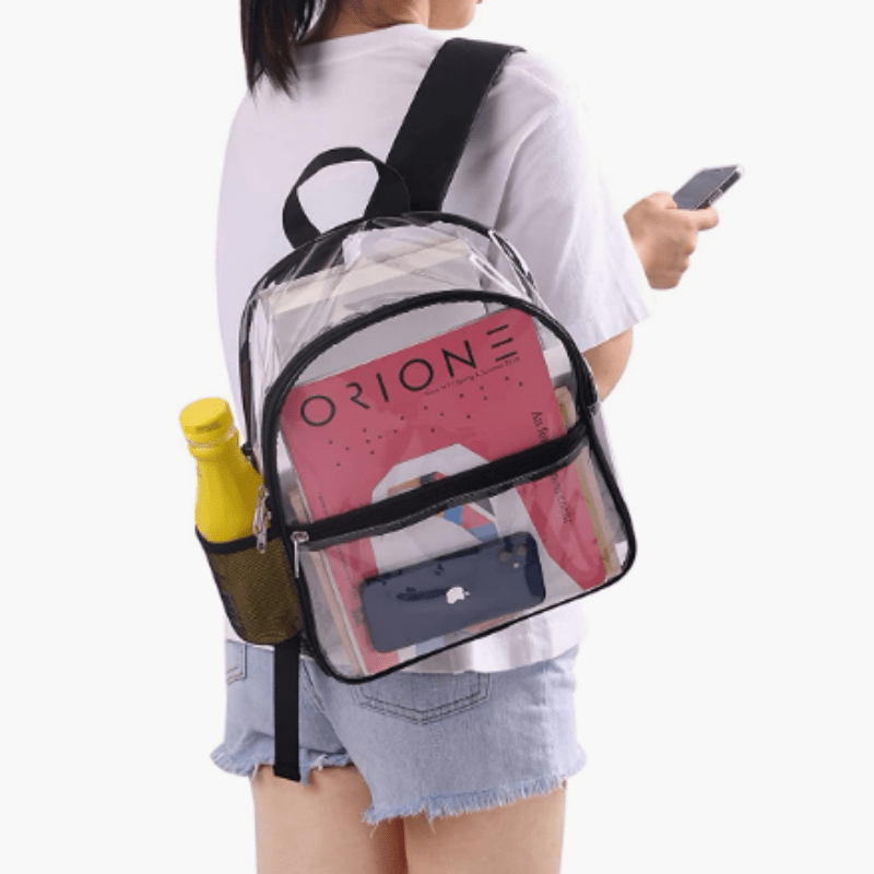 Clear Mini Backpack Stadium Approved Transparent Backpack