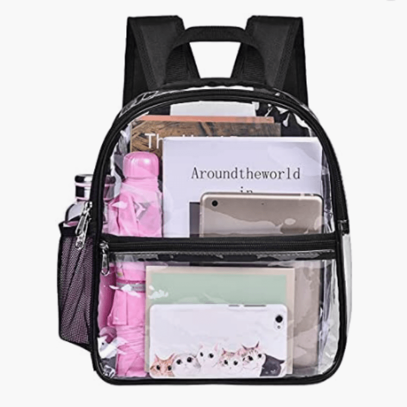 Clear Mini Backpack Stadium Approved Transparent Backpack