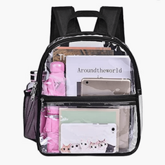 Clear Mini Backpack Stadium Approved Transparent Backpack