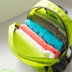 Casual Zipper Backpack Lightweight Rucksack Foldable Daypack
