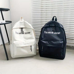Preppy Style Teen Student Backpack for School & Travel