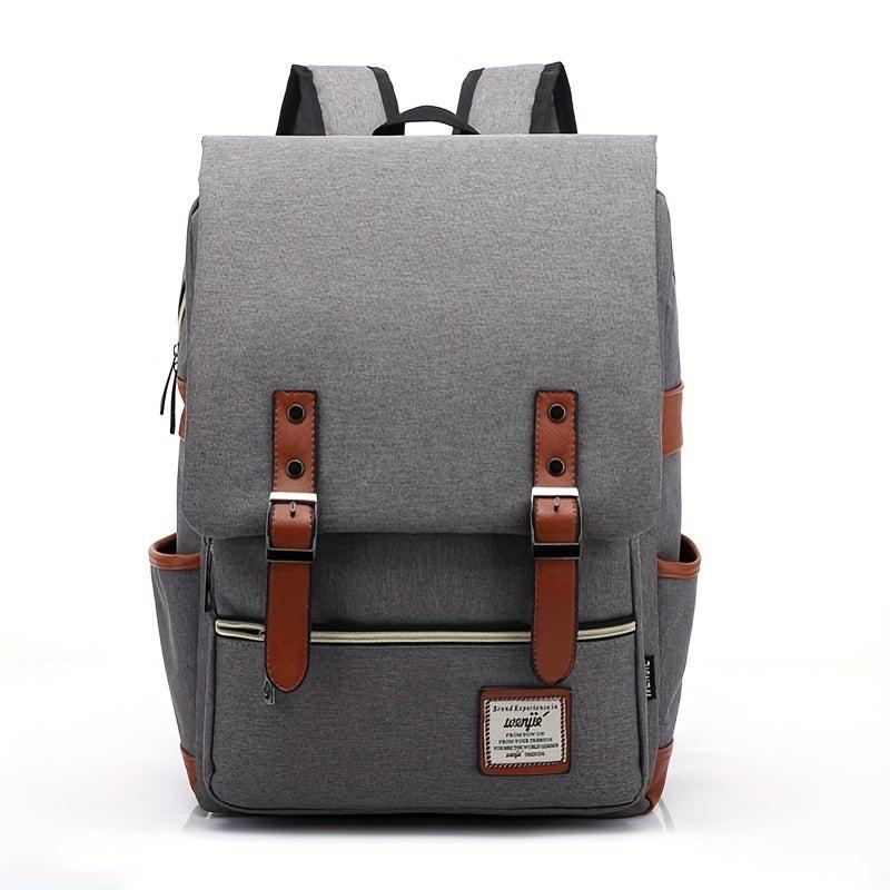 Casual Lightweight Backpack Versatile Storage Daypack Travel Portable Rucksack