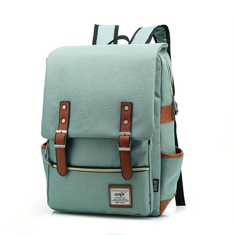 Casual Lightweight Backpack Versatile Storage Daypack Travel Portable Rucksack