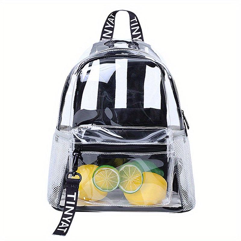 Clear PVC Backpack Waterproof Beach Bag Daypack