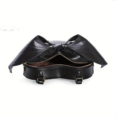 Punk Style Bat Shaped Backpack Y2K Devil Daypack