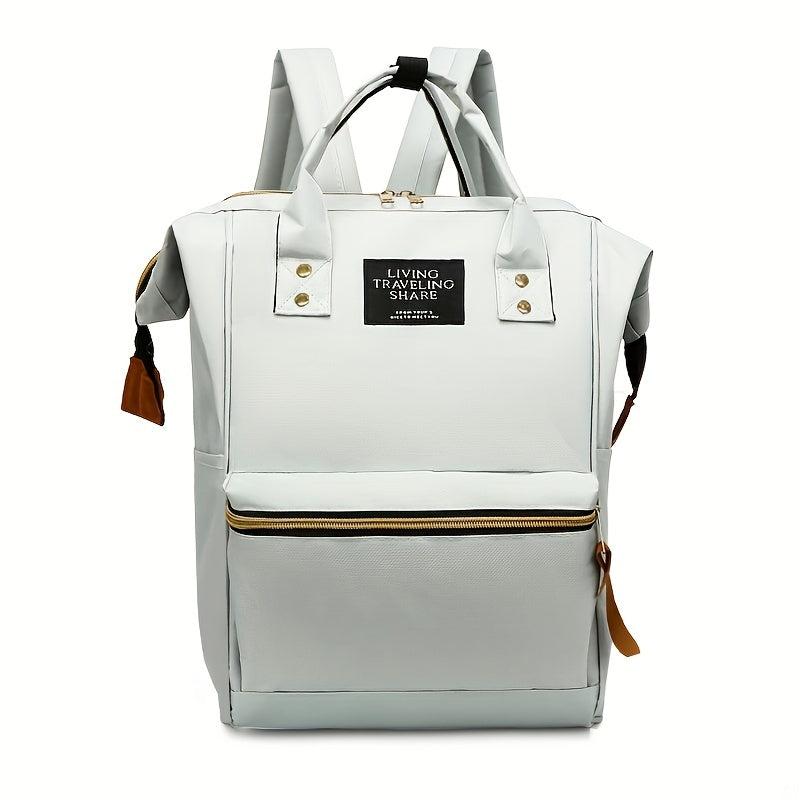 Large Capacity Nylon School Travel Backpack Lightweight Durable Mummy Bag