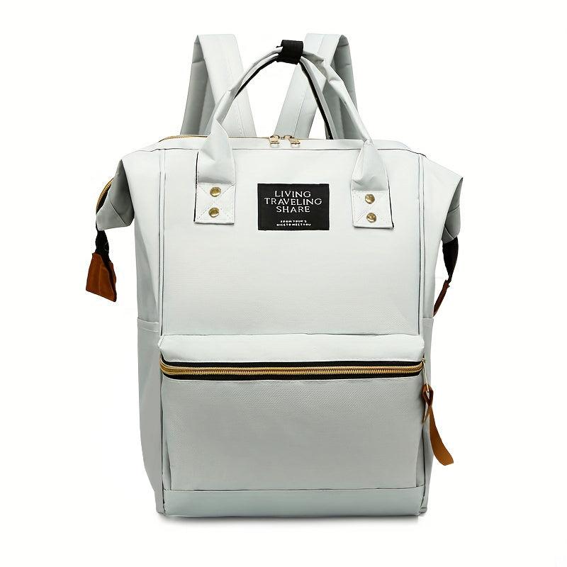 Large Capacity Nylon School Travel Backpack Lightweight Durable Mummy Bag