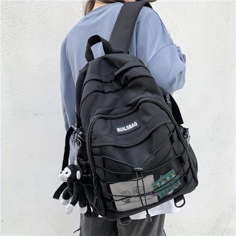Back To School Teen Girls Boys Backpack Large Capacity Travel Daypack