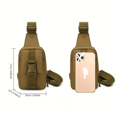 Portable Crossbody Bag Lightweight Adjustable Strap Casual Shoulder Bag