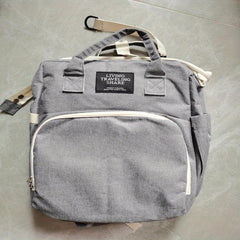 Portable Diaper Bag Large Capacity Nylon Backpack Women's Casual School Bag