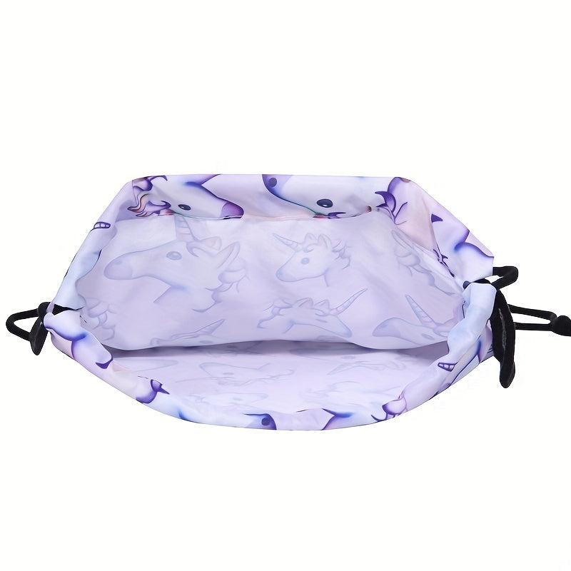 Unicorn Backpack Lightweight Drawstring Bag Large Capacity