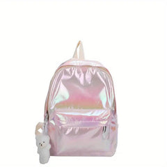 Laser Laptop Backpack Holographic Lightweight Schoolbag