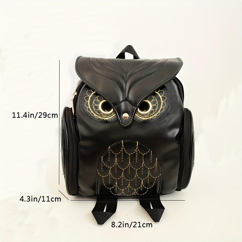 Halloween Owl Shape Novelty Personality Backpack