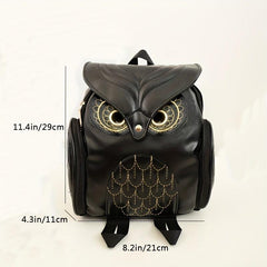 Halloween Owl Shape Novelty Personality Backpack