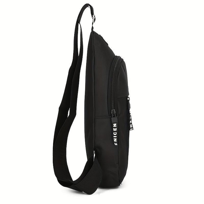 Men's Canvas Chest Bag Large Capacity Multifunctional Chest Bag