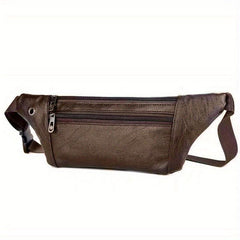 Men Waist Pouch Crossbody Chest Pack Water Resistant Outdoor Sports Travel
