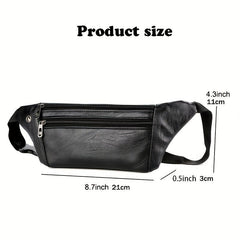 Men Waist Pouch Crossbody Chest Pack Water Resistant Outdoor Sports Travel