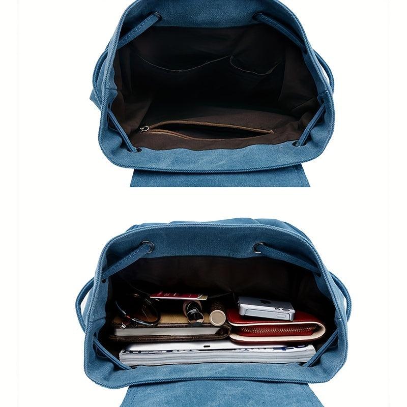 Vintage Large Capacity Rucksack Laptop Bag