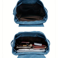 Vintage Large Capacity Rucksack Laptop Bag