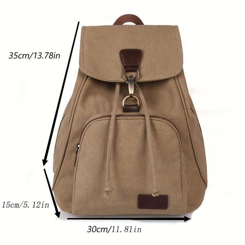 Vintage Large Capacity Rucksack Laptop Bag