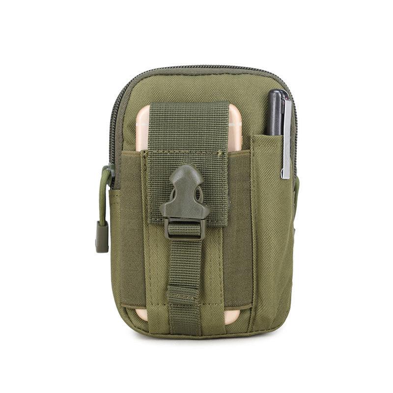 Men's Tactical Belt Canvas Waist Bag Sports Bag