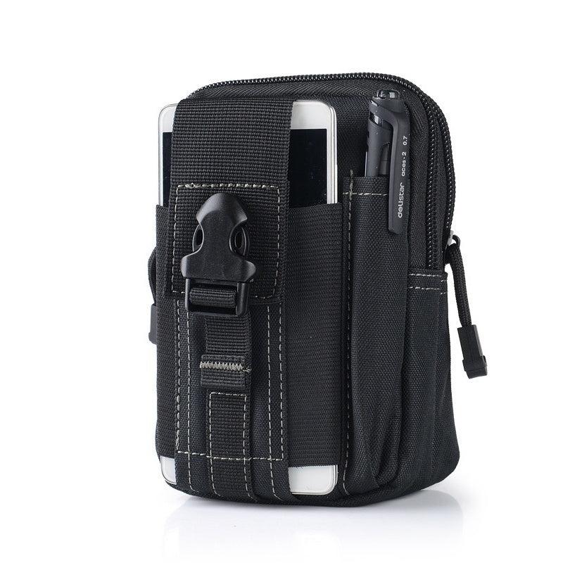 Men's Tactical Belt Canvas Waist Bag Sports Bag