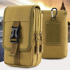 Tactical Waist Bag Cell Phone Holder Wear-resistant Construction Site Belt Bag