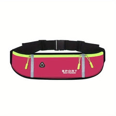 Nylon Sports Waist Bag Elastic Strap Belt for Hiking Travel