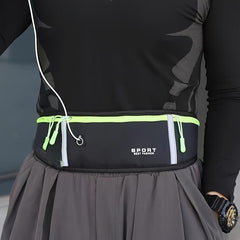 Nylon Sports Waist Bag Elastic Strap Belt for Hiking Travel