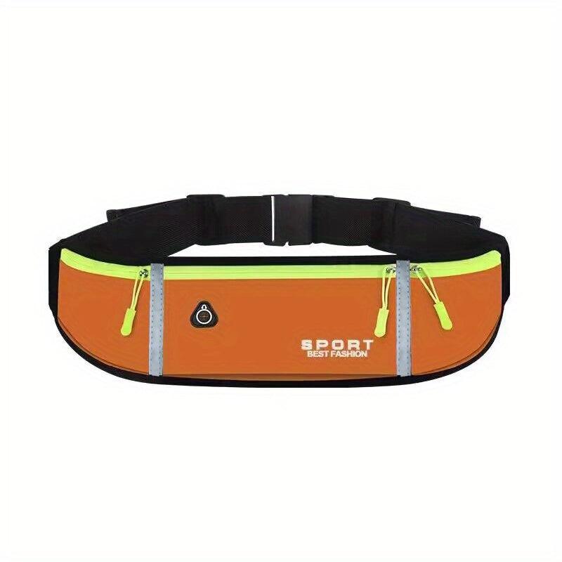 Nylon Sports Waist Bag Elastic Strap Belt for Hiking Travel