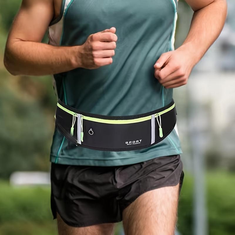 Nylon Sports Waist Bag Elastic Strap Belt for Hiking Travel