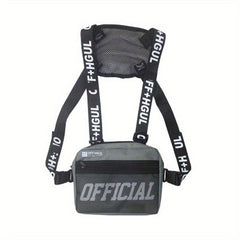 Men's Hip Hop Chest Bag Tactical Chest Rig Vest Bags