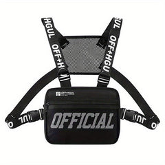 Men's Hip Hop Chest Bag Tactical Chest Rig Vest Bags