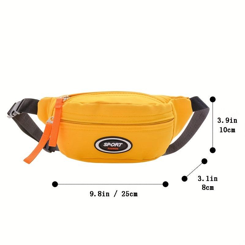 Solid Waist Bag Chest Bag Diagonal Bag Children's Chest Bag